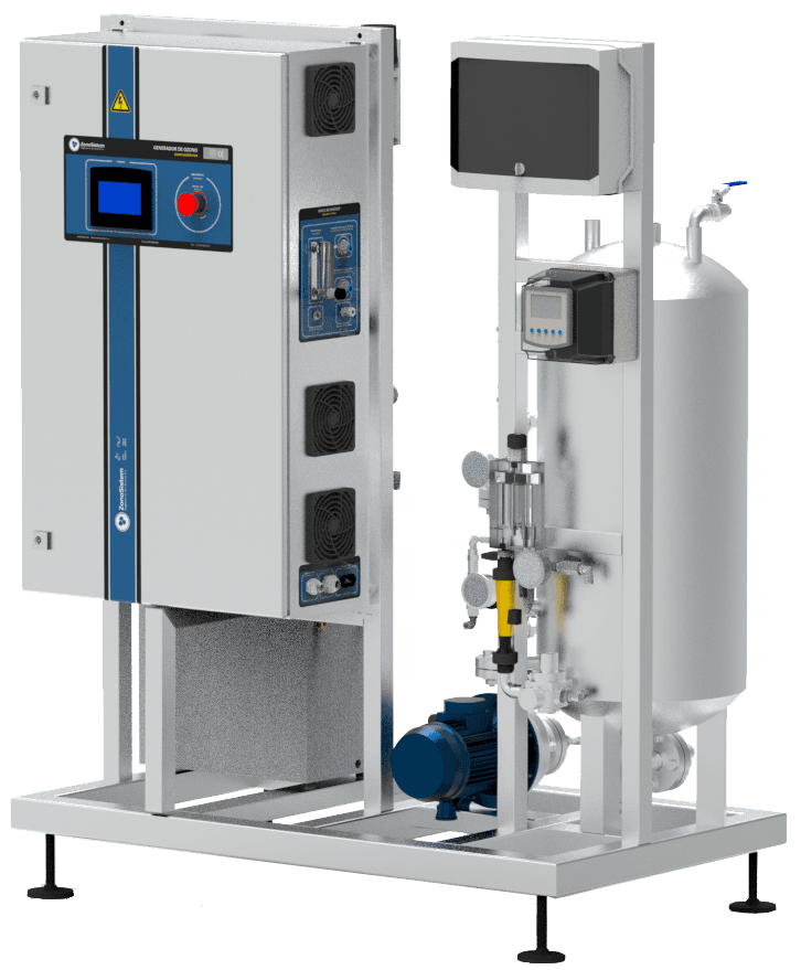 Gerador de ozônio VT GZO20-EPS — Linhas VT GZO-EPS (profissional) e VT GRZO-EPSF (industrial)